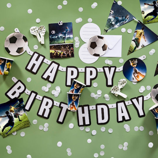 Amscan Invitations Football 8pcs 9918409
