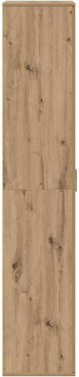 Ντουλάπα Γραφείου Ξύλινη Δρυς 70x35x180cm