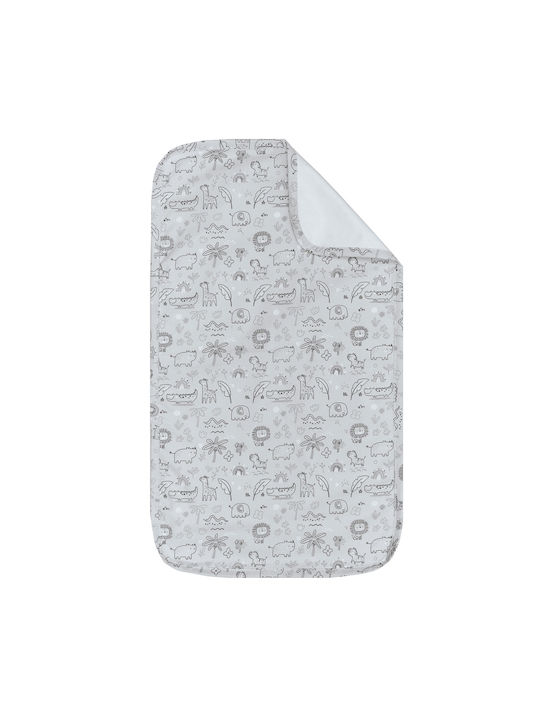 Kentia Cungo Baby Burp Cloth Multicolour 72x42cm. 2pcs