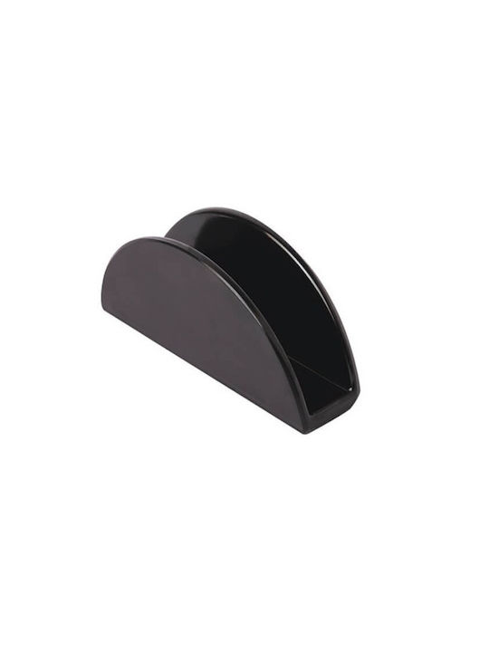 Novatex Χαρτοπετσετοθήκη Πλαστική Μαύρη 14x4.5x6.5cm 12383