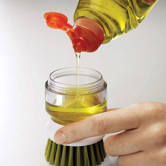 Qa-xw755 Plastic Hand Cleaning Brush Green