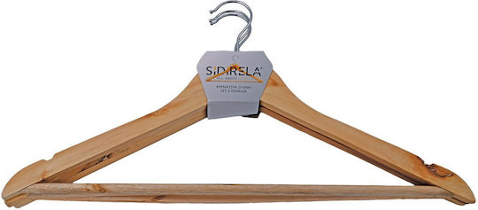 Clothes Hanger Brown Ε-0039 3pcs Clothes Hanger Brown Ε-0039 3pcs