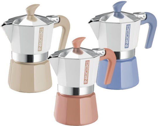 Coffee Maker Stovetop Espresso Pot 3 Cup Pedrini My Moka 02cf168.b