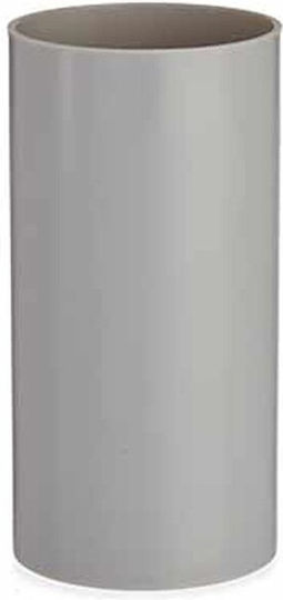 Berilo S3609780 Plastic Bathroom Accessory Set Gray 3pcs