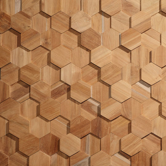 3D Wall Panels with Glue Beige 26x15x2cm