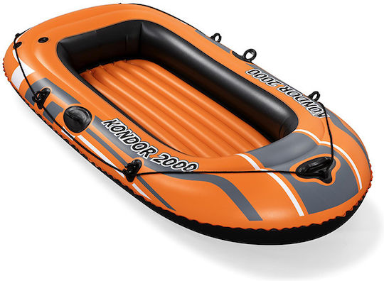 Bestway Φουσκωτή Βάρκα 2 Ατόμων Πορτοκαλί 196x114εκ.
