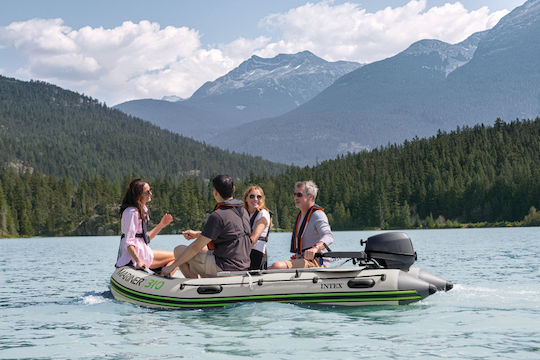 Intex Mariner 3.10 Inflatable Boat for 1 Person Beige 310x155cm