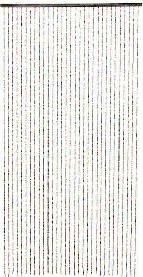 Zaros Door Curtain Multicolour 90x180cm HE503