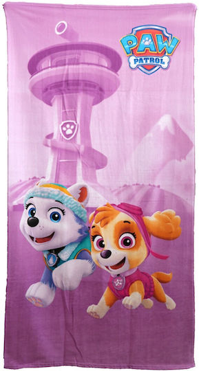 Πετσέτα Θαλάσσης Beach Towel Paw Patrol 100% Polyester 70x140cm Aym-180pw-btm