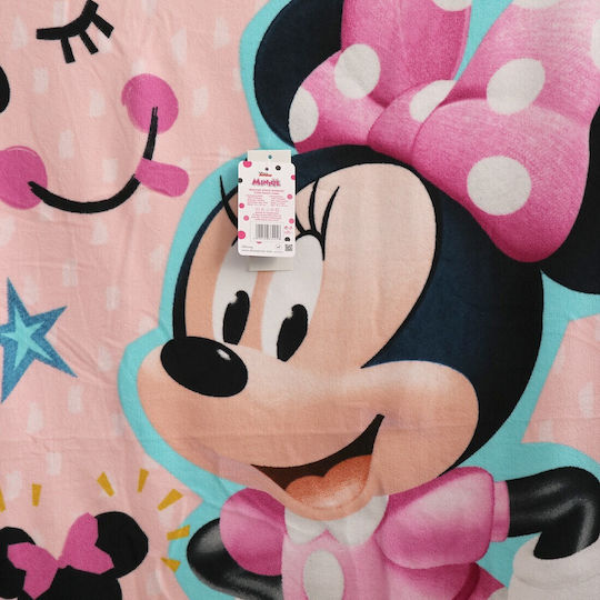 Disney Minnie Kinder-Strandtuch Rosa Minnie 137x67cm