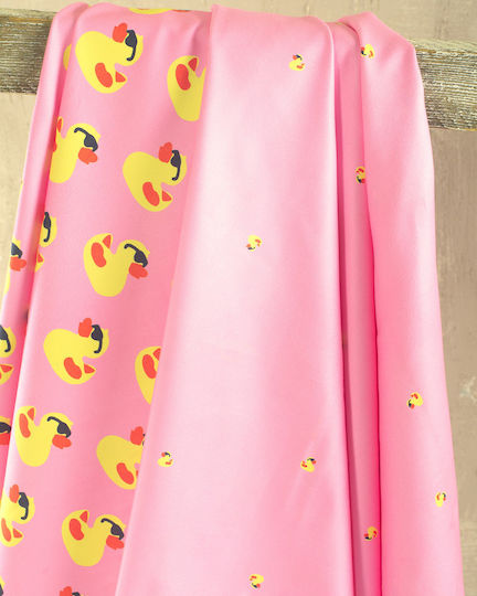 Rythmos Kids' Beach Towel Pink 160x90cm