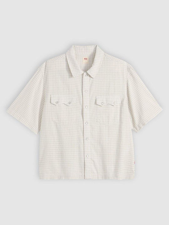 Western Short Sleeve Shirt Whites