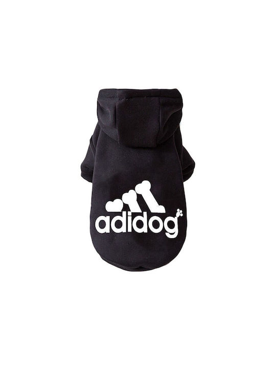 Denik Pets Adidog Φούτερ Σκύλου σε Μαύρο χρώμα XL