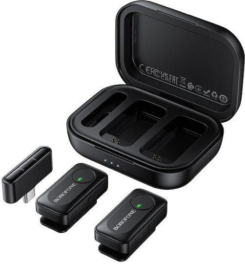 Borofone BFK17 Wireless Lavalier Microphone Set for Mobile
