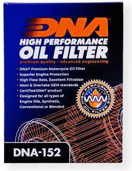 Aprilia Tuono Series 05-10 Dna Oil Filter Dna-152 Aprilia Tuono 1000 Rsv 06-09