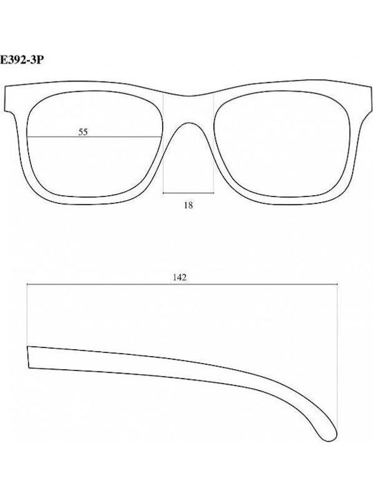 Goggle Hobson Γυαλιά Ηλίου με Κοκκάλινο Σκελετό Goggle Hobson Γυαλιά Ηλίου με Κοκκάλινο Σκελετό