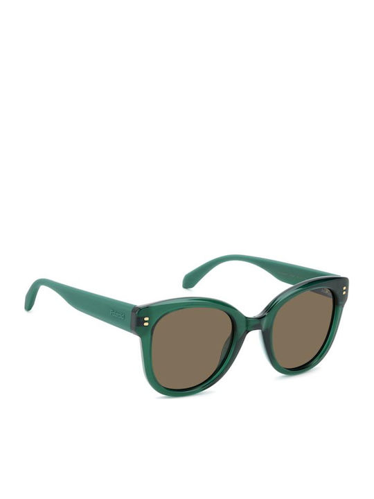 Polaroid Unisex Ochelari De Soare Cu Culoare Full Face Verde Și Culoare Maro PLD6248/S/X 1ED/SP