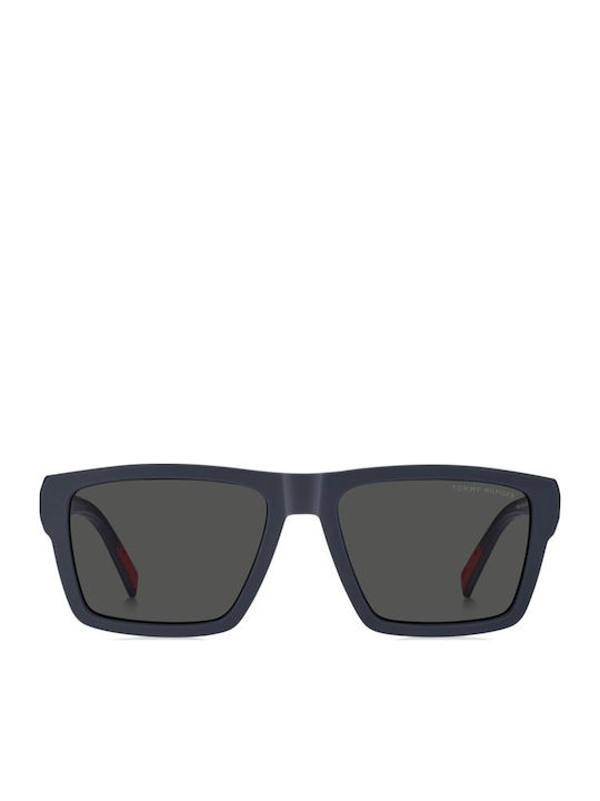 Tommy Hilfiger Unisex Γυαλιά Ηλίου με Μπλε Κοκκάλινο Σκελετό και Μπλε Φακό TH2324/S PJP/KU