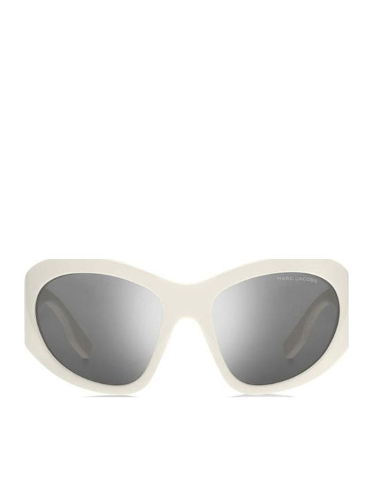 Marc Jacobs Women's Sunglasses with Beige Plastic Frame and Beige Lens
