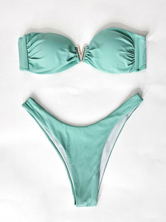 Set Bikini Türkis