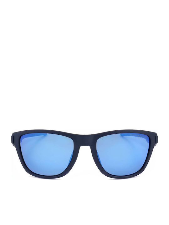 Tommy Hilfiger Men's Sunglasses with Navy Blue Plastic Frame and Blue Mirror Lens TH1951/S R7W/ZS