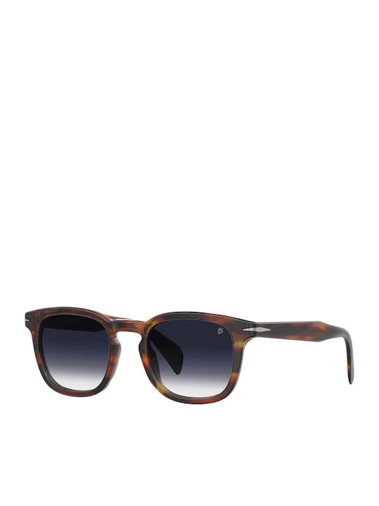 David Beckham Unisex Γυαλιά Ηλίου με Μπλε Σκελετό και Μπλε Φακό DB 1221/S EX4/08