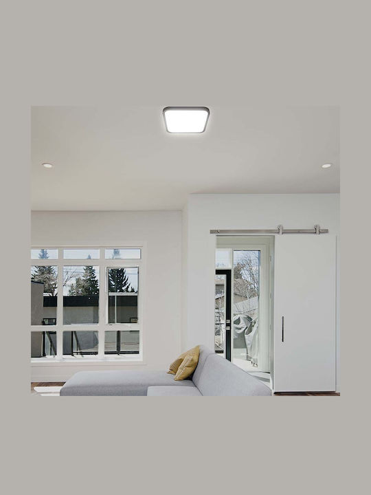 V-TAC LED-Panel 24W mit Natürliches Weiß Licht 4000K