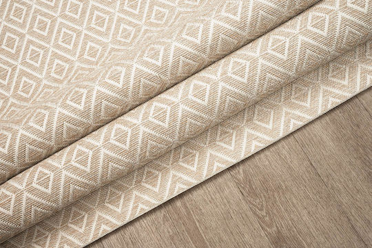 Newplan Canvas Living Room Rug Outdoor Rectangular Wicker 1066d 133x190cm