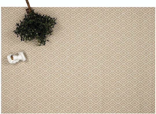 Newplan Canvas Living Room Rug Outdoor Rectangular Wicker 1066d 133x190cm