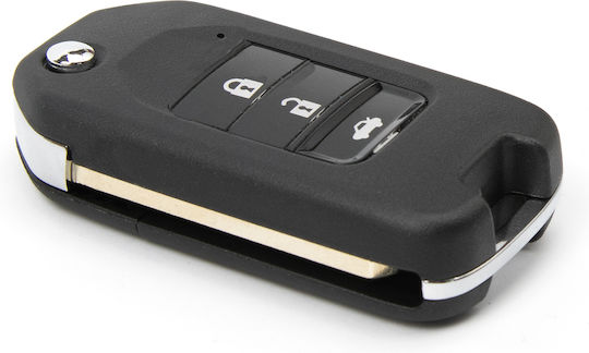 Κέλυφος Κλειδιού Αυτοκινήτου Honda Accord City Civic Cr-v 3 Κουμπιά Hon66
