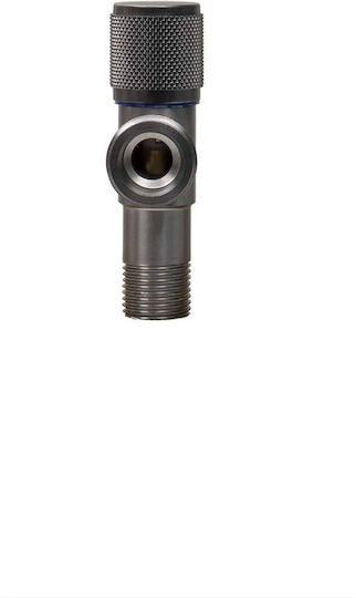 Robinet De Colț 1 2"-3 4" Cartuș Ceramic Negru Z-tools Zts 8310