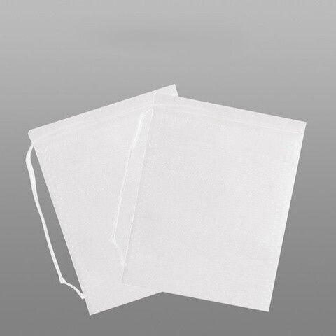 100 Einweg Tee Beutel Mit Schnur Verschluss Universell 10 X 8 Cm Weiße