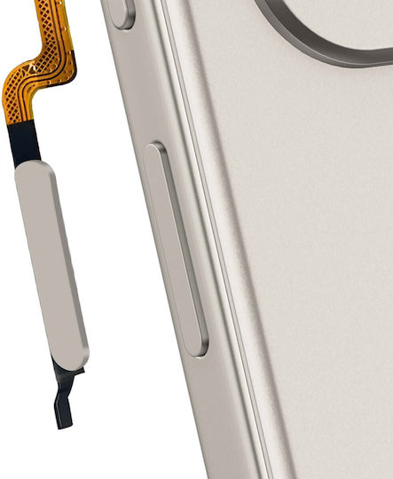 Clappio Ersatz Fingerabdruckleser Redmi 15 5G Anschluss Flex Kabel Grau