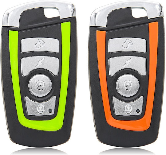Alarmă Antifurt pentru Motocicletă și Bicicletă 12V Techstar Sirenă 120–125 Db 315 Mhz Telecomandă Wireless Ip55 7 Niveluri de Sensibilitate