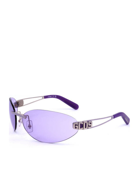 GCDS Ochelari De Soare Pentru Femei Cu Culoare Violet Cadru Și Culoare Violet Lentile GD0032 80Y