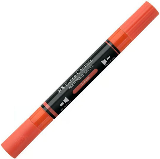 Faber-Castell Акрилен Маркер Оранжев 2мм