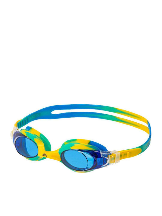 Aquarapid MAKO KIDS ROYAL Swimming Goggles Kids with Anti-fog Lenses Multicolored
