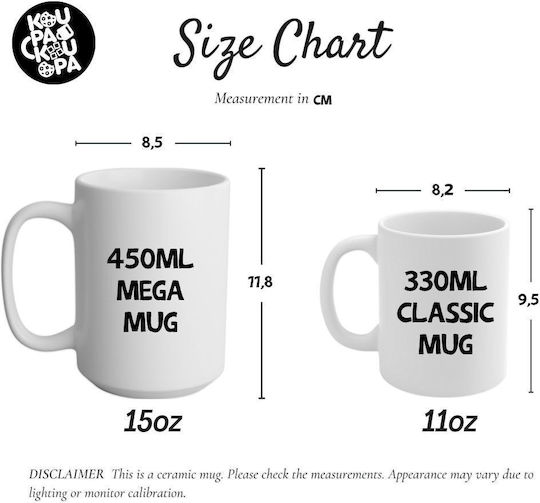 Koupakoupa Friends Don't Lie Ceramic Mug 450ml