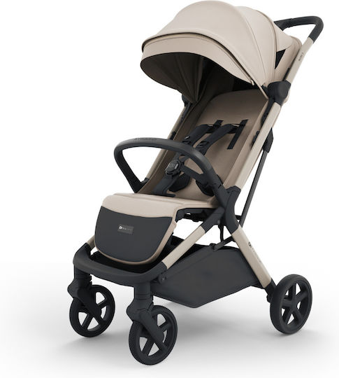 Kinderkraft Nubi 3 Καρότσι Μωρού Kατάλληλο για Nεογέννητο Sand Beige 8.7kg