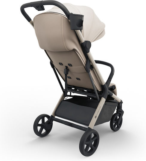 Kinderkraft Nubi 3 Καρότσι Μωρού Kατάλληλο για Nεογέννητο Sand Beige 8.7kg