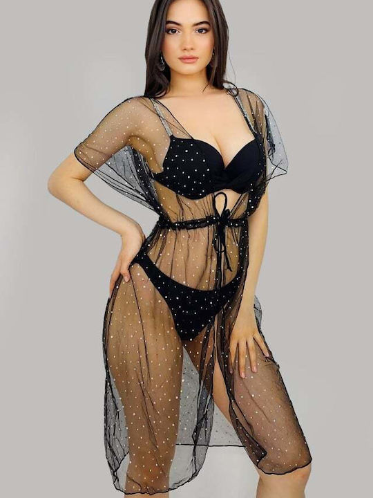 Γυναικείο Σορτσάκι Παραλίας Black