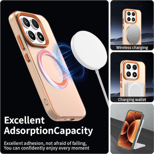 Techsuit Candycase Rückseite Kunststoff / Silikon Orange Xiaomi 17