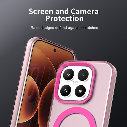 Techsuit Candycase Rückseite Kunststoff / Silikon Rosa (Xiaomi 17)