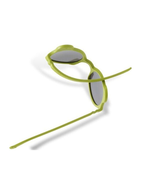 KiETLA Ourson Unbreakable Baby Sunglasses with Polarized Mirror Lens Green for 0-1 Year