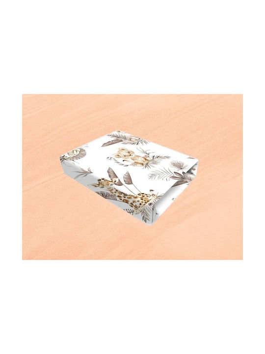 MimiNu Lenjerie De Patut Bebe Pentru Patut Din Bumbac Cu Cauciuc 70x140cm