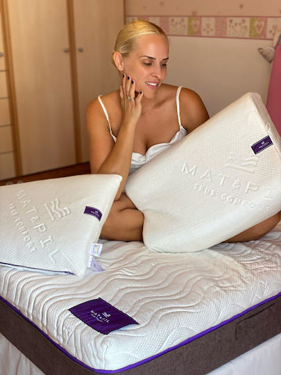 Mat&Pil Coco Kingsize Orthopädische Matratze Memory-Schaum / Schaum 200x200cm mit Kokosnuss Τree SΚ200