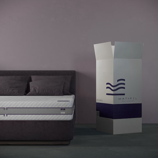 Mat&Pil Mat2flip Ημίδιπλο Ορθοπεδικό Στρώμα Memory Foam / Foam 110x200cm