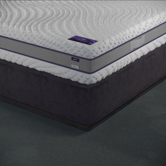 Mat&Pil Mat2flip King Size Ορθοπεδικό Στρώμα Memory Foam / Foam 200x200cm