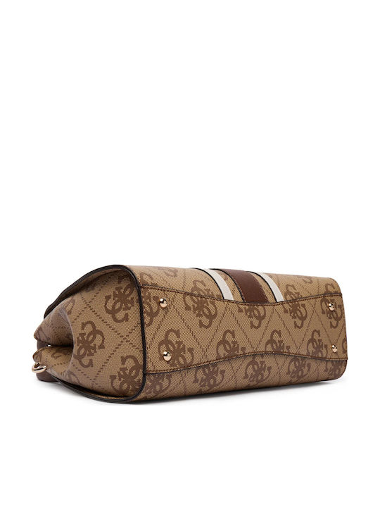 Noelle II Knitted Women's Satchel Bag Brown