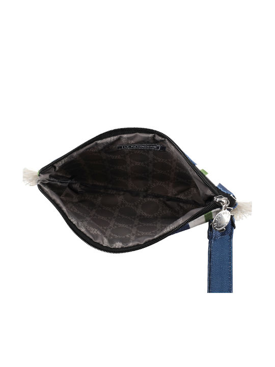 Fabric Women's Handbag Navy Blue